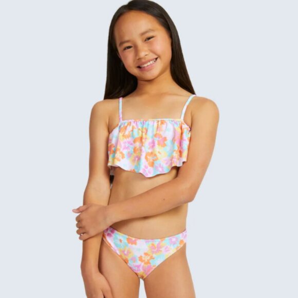 Roxy | Girls Floraya Flutter Set Bikini - Picture 1 of 3